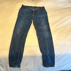 7 For All Mankind The Slim Cigarette Jean size 27
